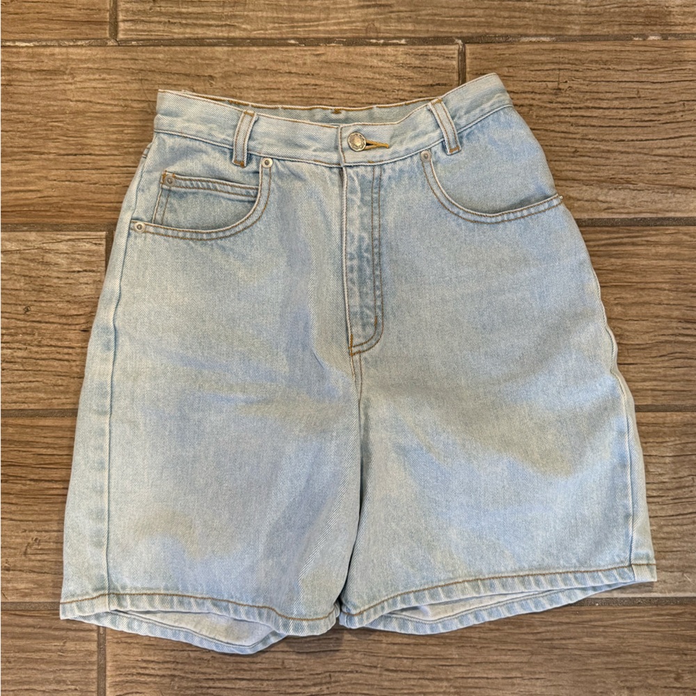 High Waist Denim Shorts